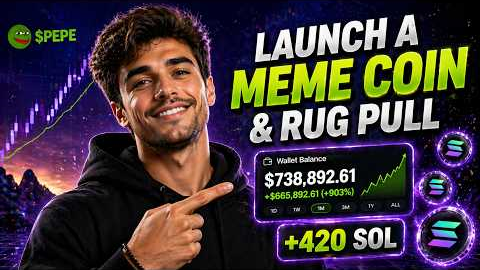 HOW I RUG PULL A MEME COIN IN 8 MINUTES (NEW METHOD)