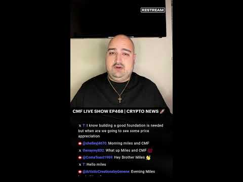 CMF Live Show | EP468 | #Crypto #XRP #BTC #Trump #iran , Not Financial Advice, Entertainment Only: