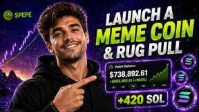 HOW I RUG PULL A MEME COIN IN 8 MINUTES (NEW METHOD)