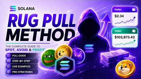 Rug Pull On Solana : Launch a Meme Coin And made a big profits