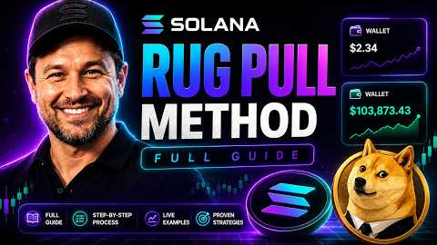 Rug Pull On Solana : Launch Meme Coin | Rug Pull Mehanics (Solana 2026)
