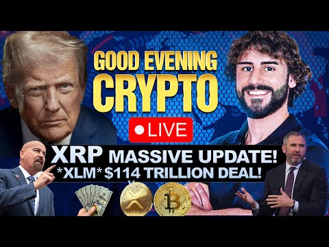 🚨 BREAKING: WHITE HOUSE *BOMBSHELL* CLARITY ACT UPDATE! 🚨 XRP & XLM  TO TOKENIZE $114 TRILLION!?