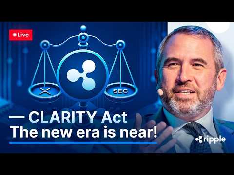 LIVE: Brad Garlinghouse on the CLARITY Act — What It Means for XRP, Ripple & Crypto Regulation