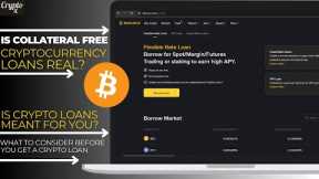 🚀 100% Collateral Free Crypto Loans – Could You Get a Crypto Loan Without Collateral? The Truth