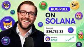 Rug Pull On Solana : Rug Pull Tutorial & Launch a Meme Coin