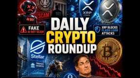 Daily Crypto Roundup: SEC Fake AI Bot Scam, XRP Flash Loan Defense, Stellar Wall Street Push & Ma...