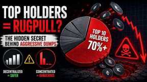 How Top Holders Reveal Crypto Rug Pulls (Before They Happen)