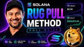 Rug Pull On Solana : Launch Meme Coin | Rug Pull Mehanics (Solana 2026)