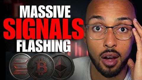 MAJOR SIGNALS FLASH AS CRYPTO DUMPS.
