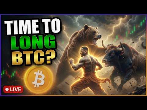 Live Trading Bitcoin : Time to Long?