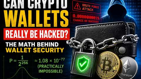 Can Crypto Wallets Be Hacked The Math Behind Bitcoin & Ethereum Security