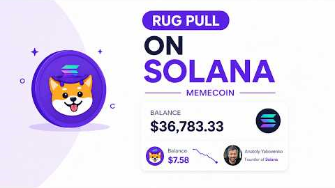 Rug Pull Solana : How to Launch a Meme Coin - Full Guide on SOL
