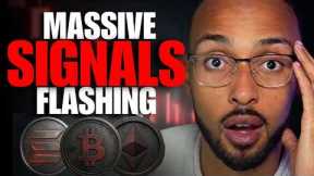 MAJOR SIGNALS FLASH AS CRYPTO DUMPS.