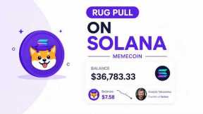 Rug Pull Solana : How to Launch a Meme Coin - Full Guide on SOL