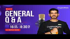 CryptoWala LIVE | ASK ME ANYTHING !!!  The best way to learn is to ask questions.