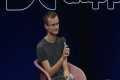 Vitalik Buterin and Friederike Ernst. 